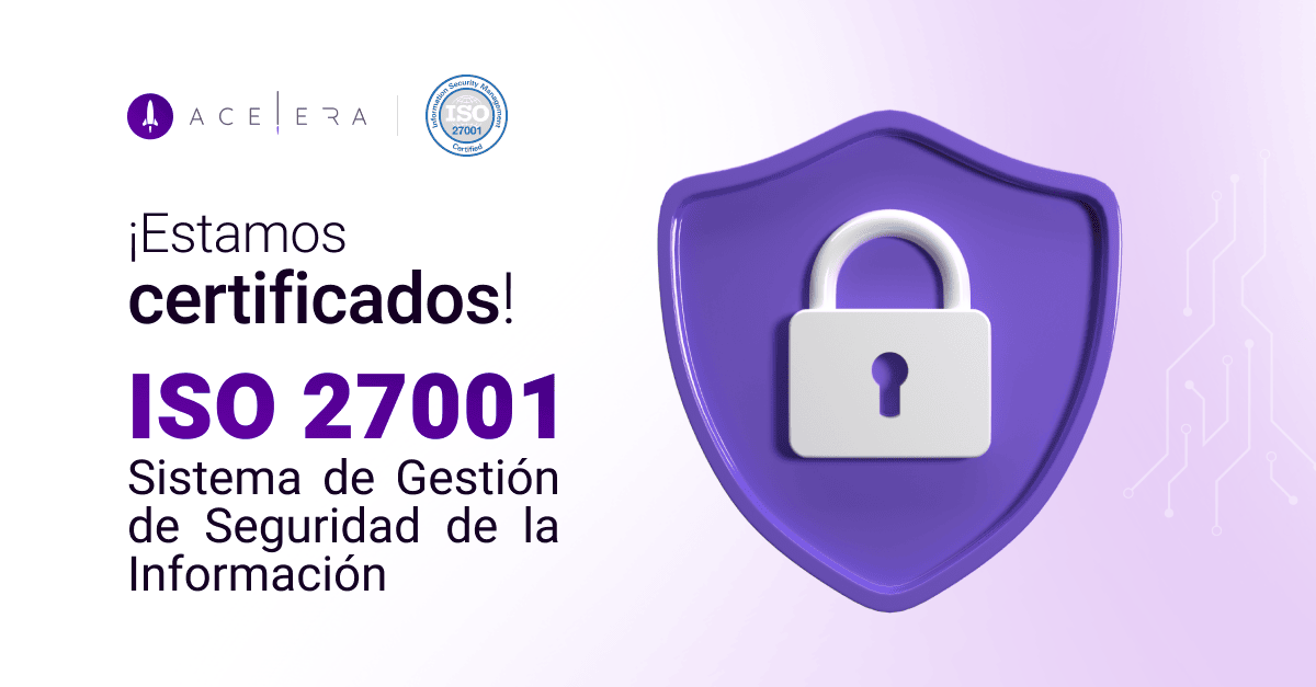 ¡Obtuvimos la Certificación ISO27001!
